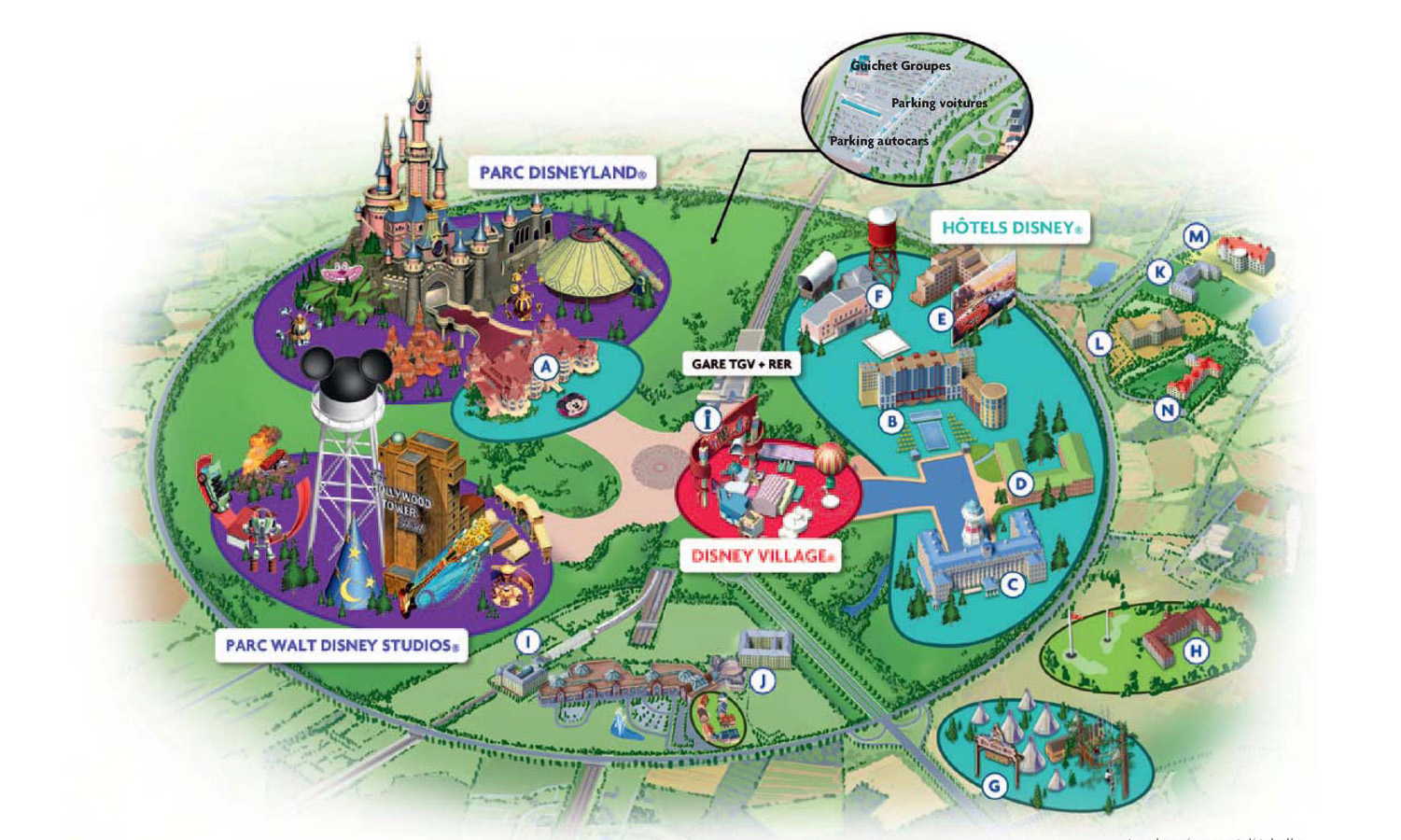 Disneyland Paris Map Map Of Disneyland Paris And Walt vrogue.co